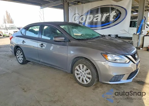 2017 Nissan Sentra S из США, поврежденный, VIN 3N1AB7AP6HY286444